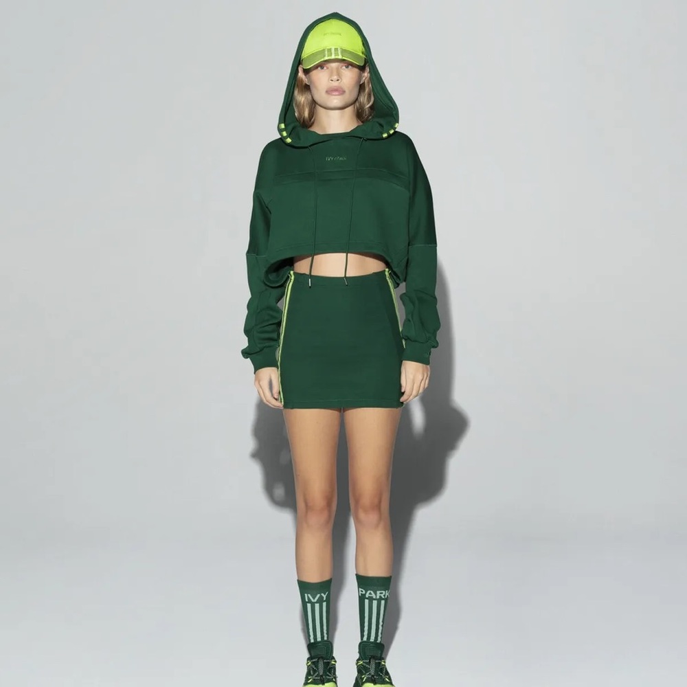 Ivy Park Hooded Cutout Dress
